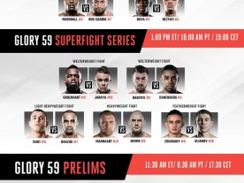 Glory 59 Tonight in Amsterdam