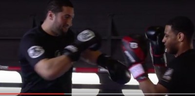 Jamal Ben Saddik teaches how to punch