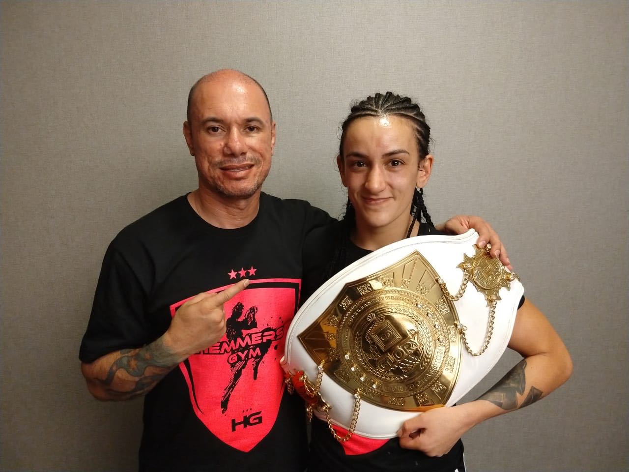 Jady Menezes is the new Super BantamWeight world champion