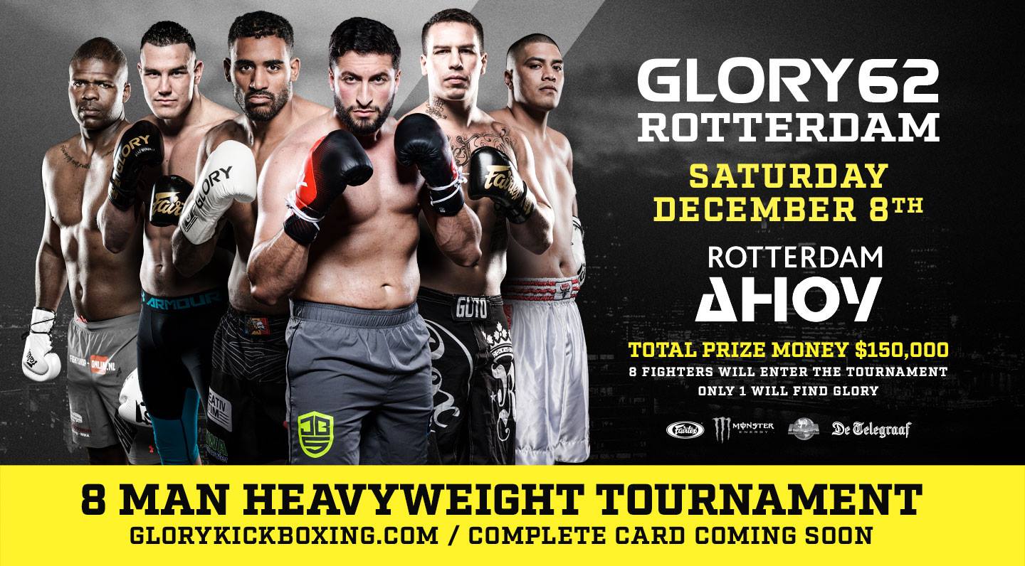 Upcoming: Glory 62 in Rotterdam