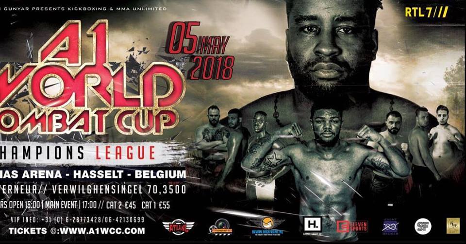 Errol Zimmerman will fight for the A1 World Combat Cup