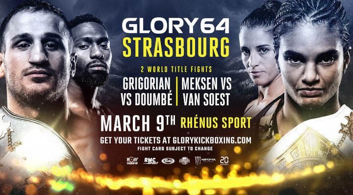 Harut Grigorian and Esma HassHass at Glory 64