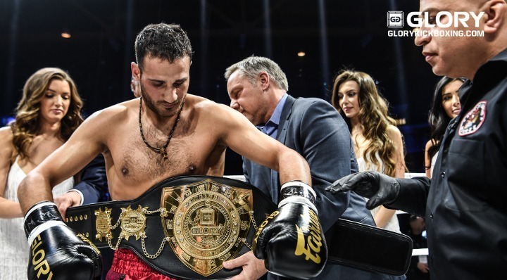 Welterweight Champion Harut Grigorian says the title win is 'Karma'