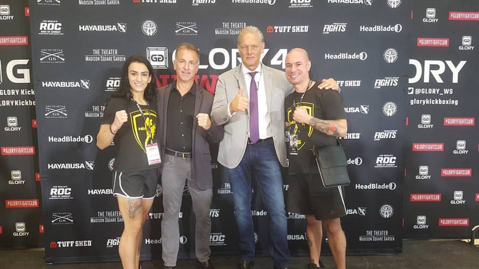 Jady Menezes making her GLORY debut at Glory 43 in New York 