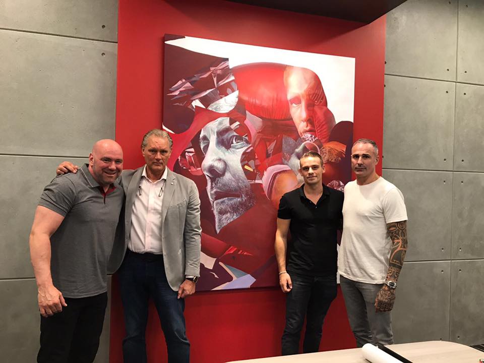 Tribute to Ramon Dekkers at UFC Headquarters